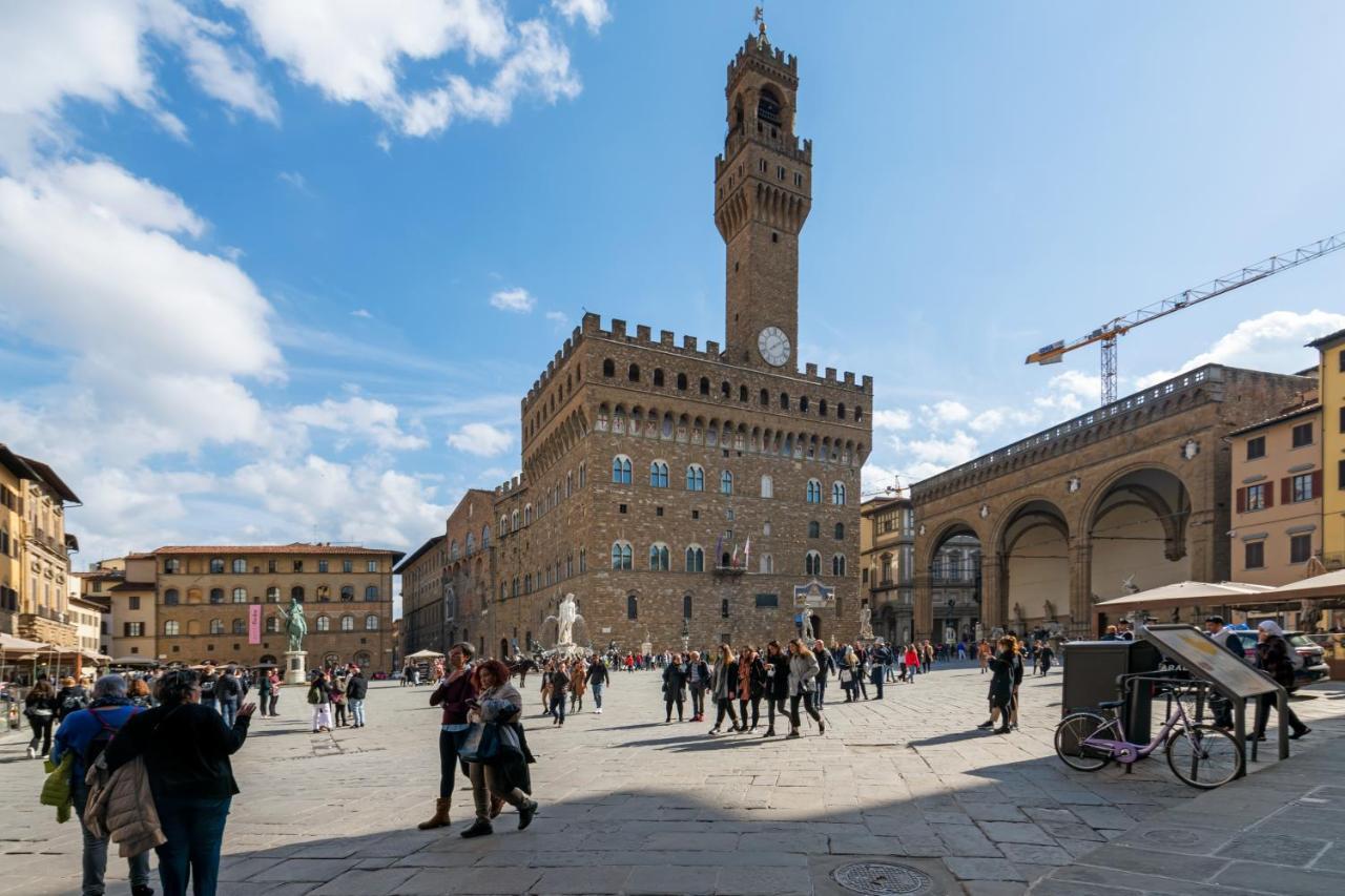 Apartament Il Palazzo Della Signoria Modern Loft Florencja Zewnętrze zdjęcie